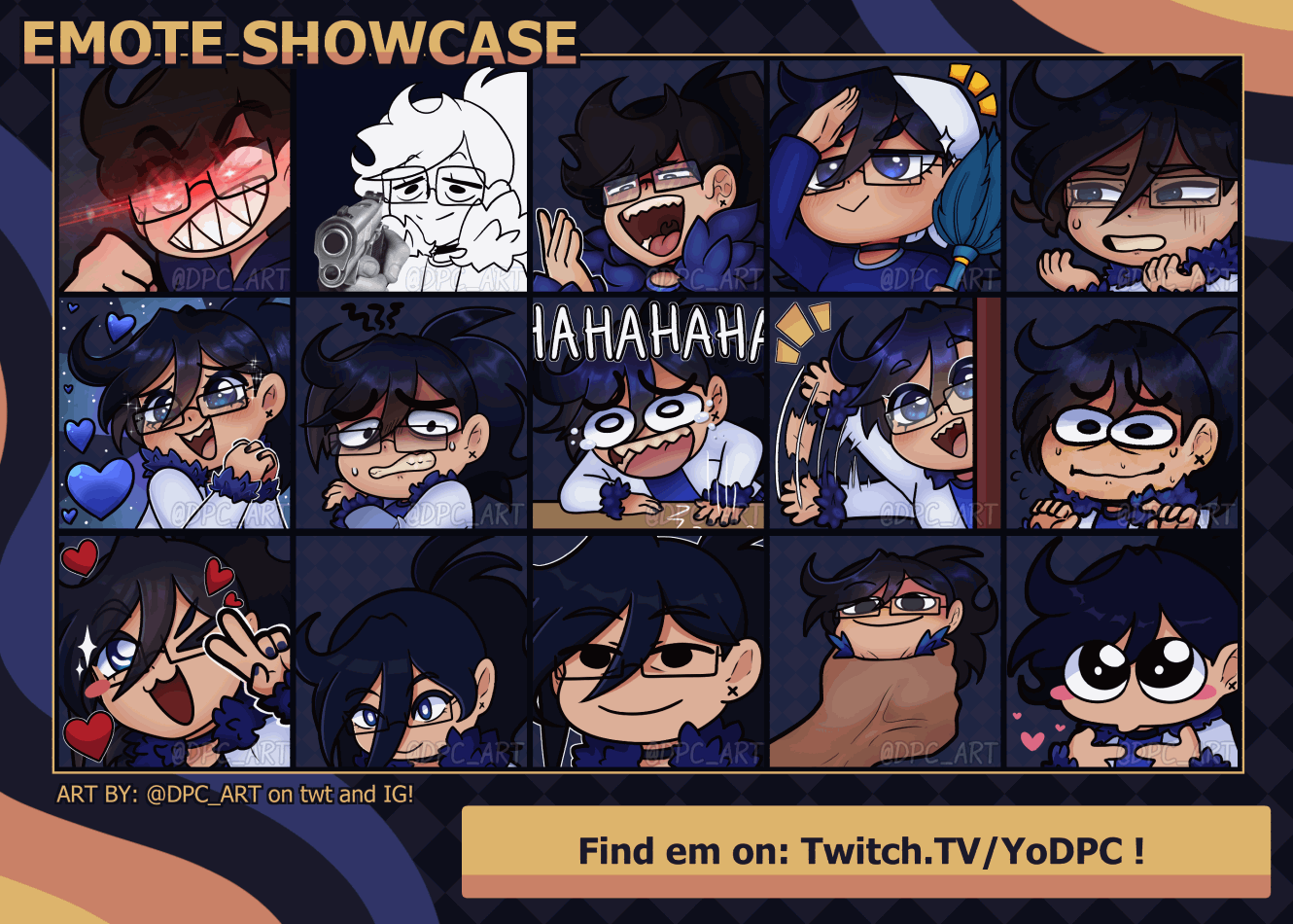 Emote showcase 1 Emote showcase 1